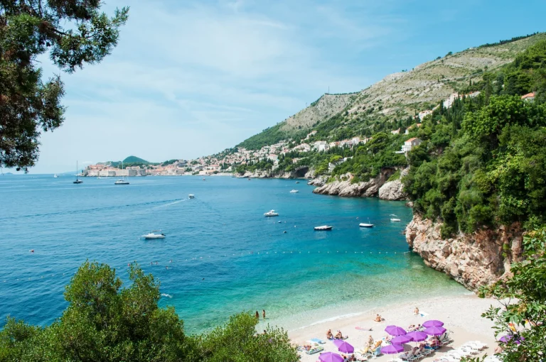 Sveti Jakov Beach, Dubrovnik, Croatia.